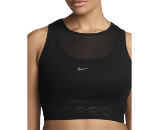 lacitesport.com - Nike Pro Mesh Tank Débardeur de sport Femme, Couleur: Noir, Taille: L