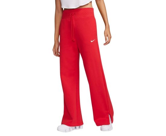 lacitesport.com - Nike Phoenix Fleece Pantalon droit Femme, Couleur: Rouge, Taille: M