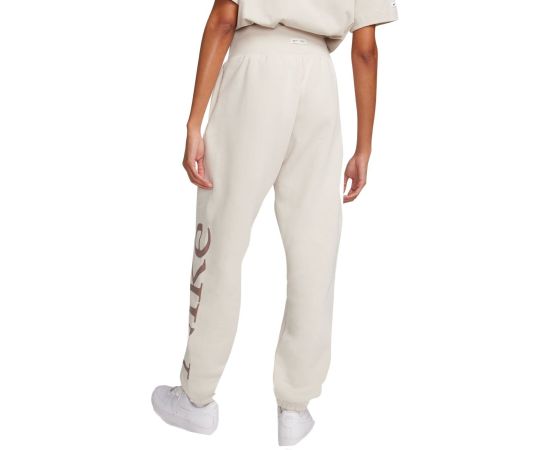 lacitesport.com - Nike Phoenix Fleece Logo Pantalon Jogging Femme, Couleur: Beige, Taille: M