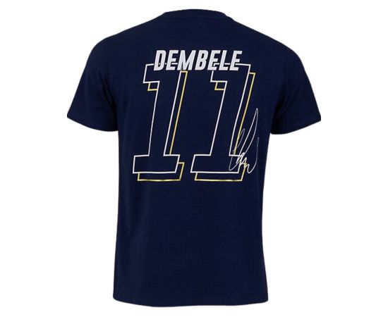 lacitesport.com - FFF T-shirt Equipe de France Dembélé Homme, Couleur: Bleu, Taille: S