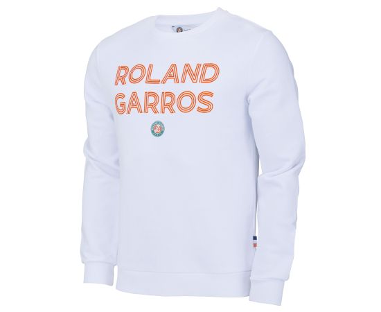 lacitesport.com - Sweat Roland Garros - Collection officielle - Taille Homme, Couleur: Blanc, Taille: S