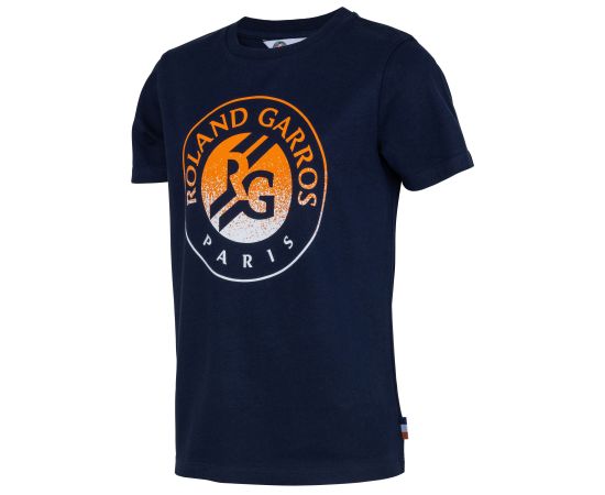 lacitesport.com - T-shirt Roland Garros - Collection officielle - Taille Enfant, Couleur: Bleu, Taille: 8 ans