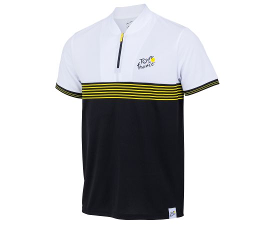 lacitesport.com - Polo Graphic  - Collection officielle Tour de France - Cyclisme - Homme - Taille Homme, Couleur: Multicolore, Taille: S