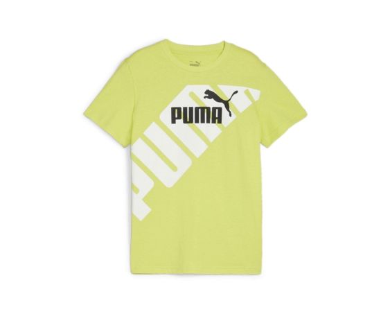 lacitesport.com - Puma Power T-shirt Enfant, Couleur: Jaune, Taille: 8 ans (EU128)