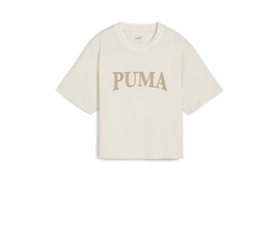 lacitesport.com - Puma Squad Graf T-shirt Femme, Couleur: Beige, Taille: L