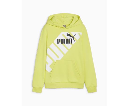 lacitesport.com - Puma Power Sweat à capuche Enfant, Couleur: Jaune, Taille: 8 ans (EU128)