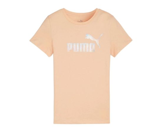 lacitesport.com - Puma Essentiel+ Summer Daze T-shirt Enfant, Couleur: Orange, Taille: 8 ans (EU128)