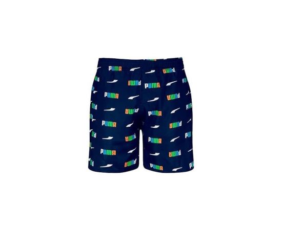 lacitesport.com - Puma Imprime Logo short de bain Enfant, Couleur: Bleu, Taille: 128