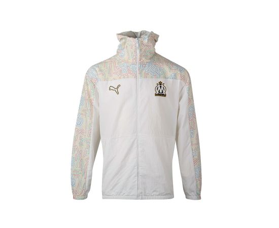 lacitesport.com - Puma OM x Africa Veste à capuche 2024 Homme, Taille: XS