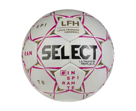 lacitesport.com - Select Ultimate Replica LFH 24/25 Ballon de handball, Couleur: Gris, Taille: T2