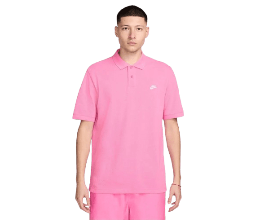 lacitesport.com - Nike Club Polo piqué Homme, Couleur: Rose, Taille: L