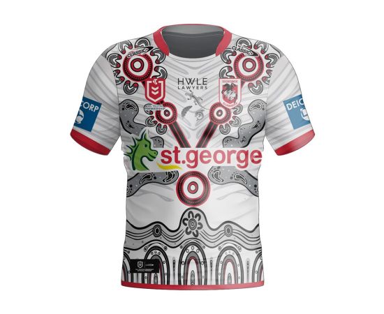 lacitesport.com - Maillot NRL St. George 2024 Indigenous Homme, Taille: M