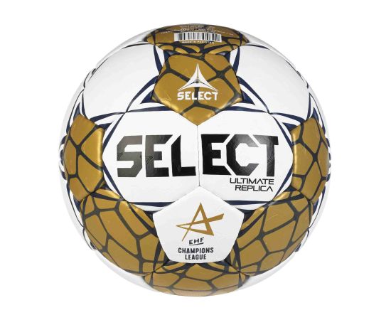 lacitesport.com - Select Ultimate Replica EHF CL 24/25 Ballon de handball, Couleur: Doré, Taille: T2