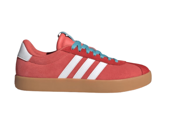 lacitesport.com - Adidas VL Court 3.0 Chaussures Femme, Couleur: Rouge, Taille: 36 2/3