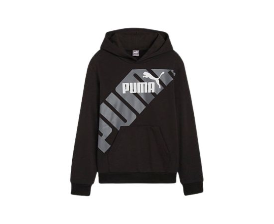 lacitesport.com - Puma Power Graphic Sweat à capuche Enfant, Couleur: Noir, Taille: 10 ans