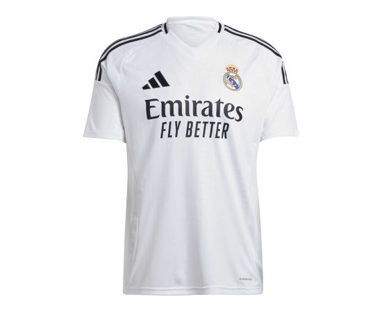 lacitesport.com - Adidas Real Madrid Maillot Domicile 24/25 Homme, Couleur: Blanc, Taille: L