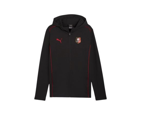 lacitesport.com - Puma Stade Rennais Veste Causal 24/25 Homme, Couleur: Noir, Taille: L