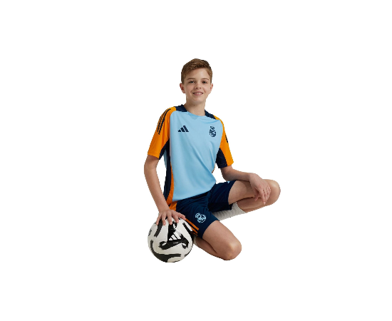 lacitesport.com - Adidas Real Madrid Maillot Training 24/25 Enfant, Couleur: Bleu, Taille: 11/12 ans