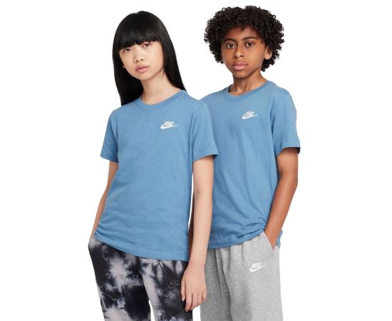 lacitesport.com - Nike EMB Futura T-shirt Enfant, Couleur: Bleu, Taille: M (enfant)