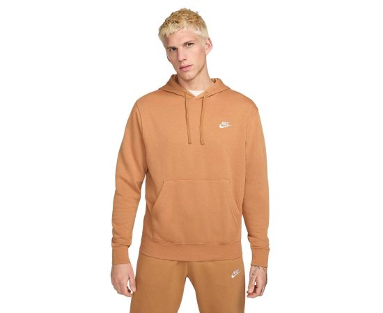 lacitesport.com - Nike Sportswear Club Fleece Sweat à capuche Homme, Couleur: Marron, Taille: M