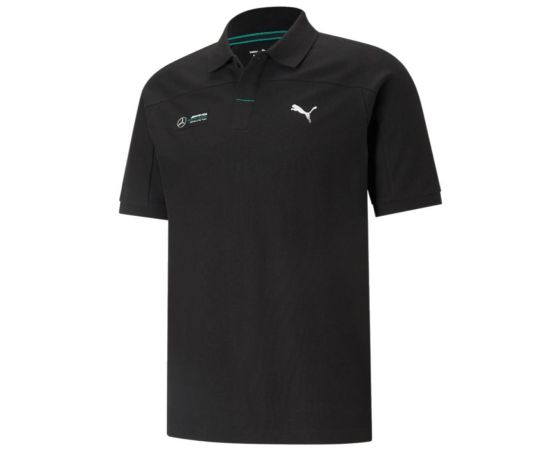 lacitesport.com - Puma Mercedes AMG Petronas F1 Polo Homme, Couleur: Noir, Taille: XS