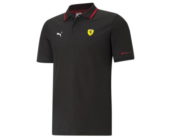 lacitesport.com - Puma Scuderia Ferrari Race Polo Homme, Couleur: Noir, Taille: XS
