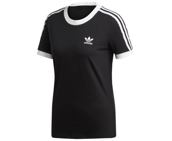 lacitesport.com - Adidas 3-Stripes T-shirt Femme, Couleur: Noir, Taille: 28