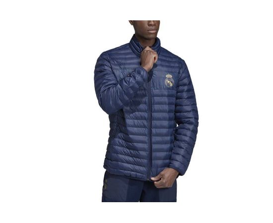lacitesport.com - Adidas Real Madrid SSP LT Doudoune Homme, Couleur: Bleu Marine, Taille: M