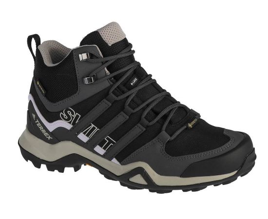 lacitesport.com - Adidas Terrex Swift R2 Mid Gore Tex Chaussures de randonnée Femme, Couleur: Noir, Taille: 37 1/3