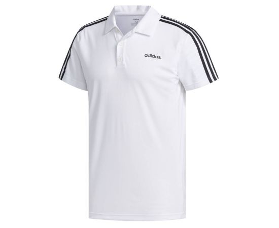 lacitesport.com - Adidas Designed 2 Move 3Stripes Polo Homme, Couleur: Blanc, Taille: M