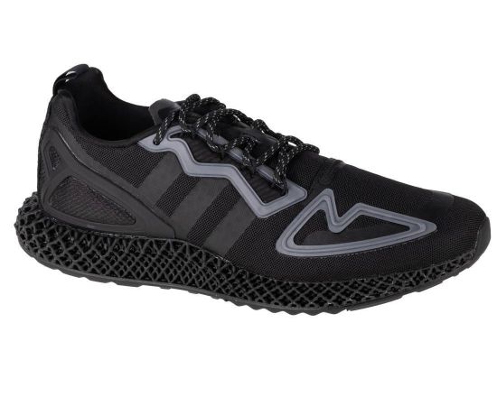 lacitesport.com - Adidas ZX 2K 4D Chaussures Homme, Couleur: Noir, Taille: 42 2/3