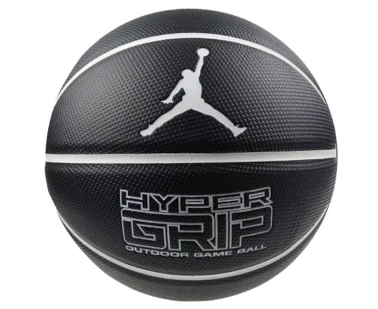 lacitesport.com - Air Jordan Hyper Grip 4P Ballon de basket, Couleur: Noir, Taille: 7