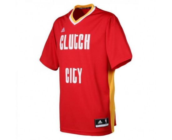 lacitesport.com - Adidas Houston Rockets Clutch City T-shirt de basket Homme, Taille: S