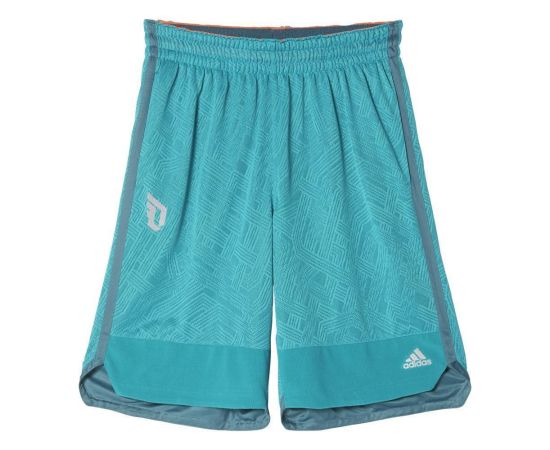 lacitesport.com - Adidas Damian Lillard Dame Oakland Golden Grizzlies Short de basket Adulte, Taille: L