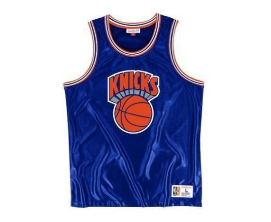 lacitesport.com - Mitchell&Ness NBA Dazzle New York Knicks Maillot de basket Adulte, Taille: XS