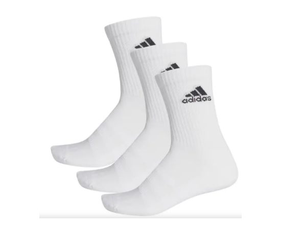 lacitesport.com - Adidas Cusk 3P - Chaussettes, Couleur: Blanc, Taille: 46/48