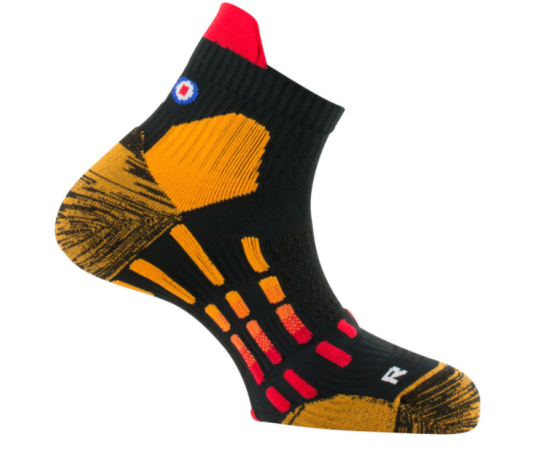 lacitesport.com - Thyo Pody Air Trail Chaussettes Adulte, Couleur: Orange, Taille: 35/37