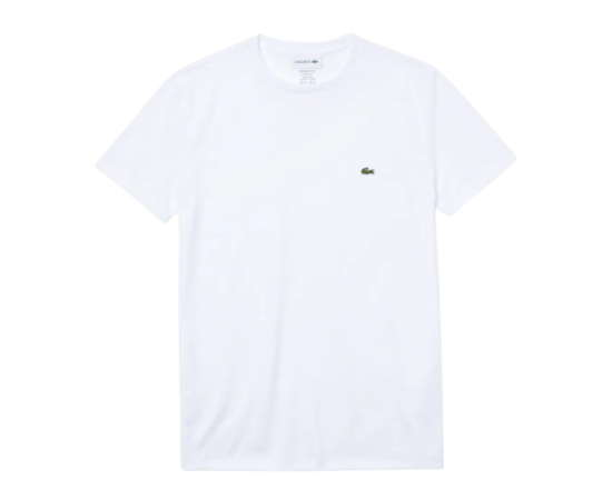lacitesport.com - Lacoste Classic T-shirt Homme, Couleur: Blanc, Taille: 6
