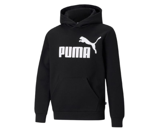 lacitesport.com - Puma Essentials Logo Fleece Sweat Enfant, Couleur: Noir, Taille: 5/6 ans