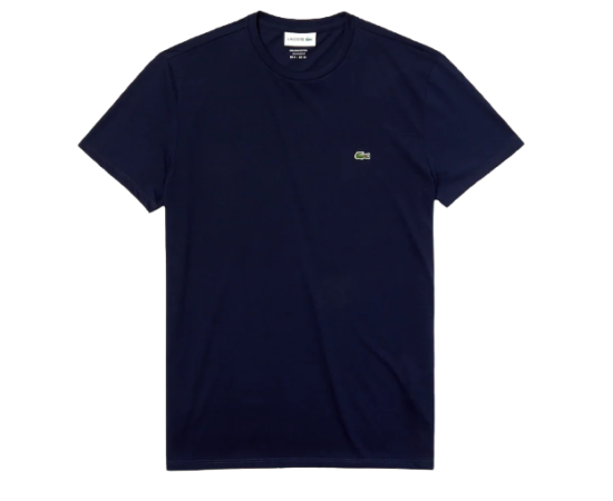 lacitesport.com - Lacoste T-shirt Homme, Couleur: Bleu Marine, Taille: 6