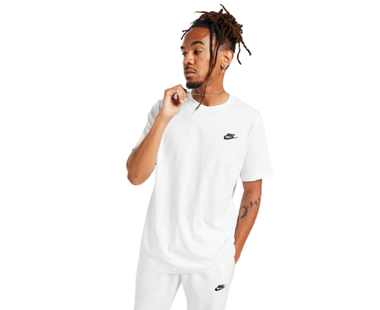lacitesport.com - Nike Sportswear Club T-shirt Homme, Couleur: Blanc, Taille: XL