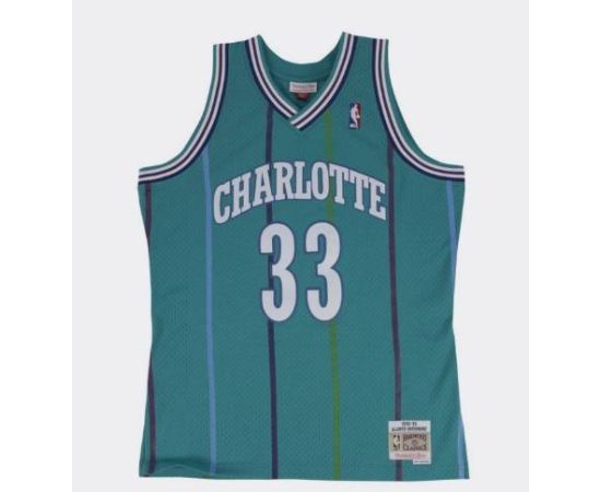 lacitesport.com - Mitchell&Ness Alonzo Mourning Charlotte Hornets Swingman Maillot de basket Adulte, Taille: L