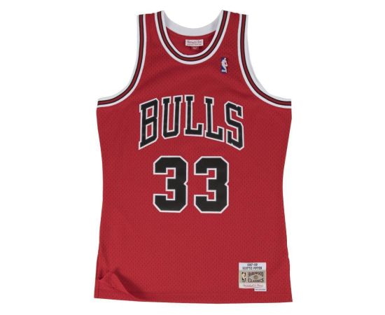 lacitesport.com - Mitchell&Ness Scottie Pippen Chicago Bulls Swingman Maillot de basket Adulte, Taille: S