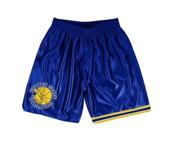 lacitesport.com - Mitchell&Ness NBA Dazzle Golden State Warriors Short de basket Adulte, Taille: S