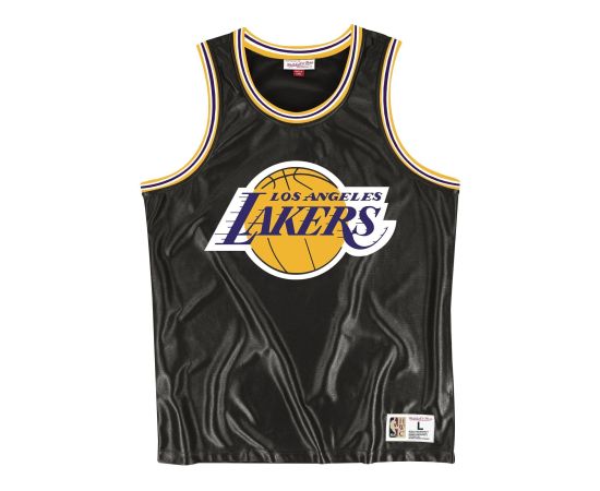 lacitesport.com - Mitchell&Ness NBA Dazzle Los Angeles Lakers Maillot de basket Adulte, Taille: XS