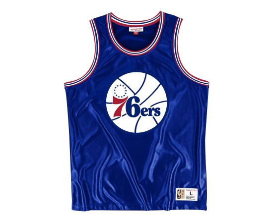 lacitesport.com - Mitchell&Ness NBA Dazzle Philadelphie 76ers Maillot de basket Adulte, Taille: XS