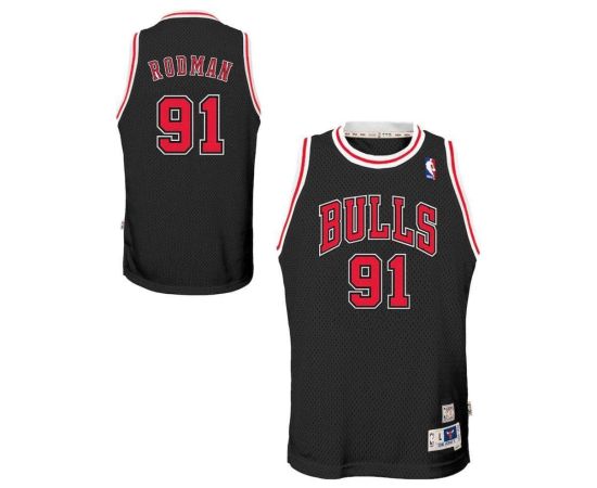 lacitesport.com - Mitchell&Ness NBA Dennis Rodman Chicago Bulls Maillot de basket Enfant, Taille: 10 ans