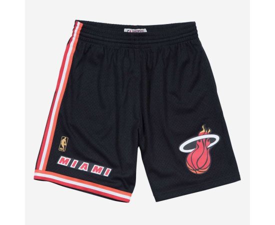 lacitesport.com - Mitchell&Ness Swingman Miami Heat Short de basket Adulte, Taille: S