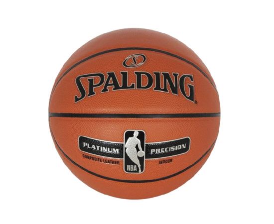 lacitesport.com - Spalding NBA Platinum Precision Ballon de basket, Couleur: Orange, Taille: 7