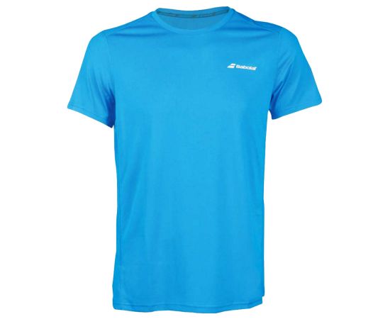 lacitesport.com - Babolat Core Flag T-shirt de tennis Enfant, Couleur: Bleu, Taille: 8/10 ans